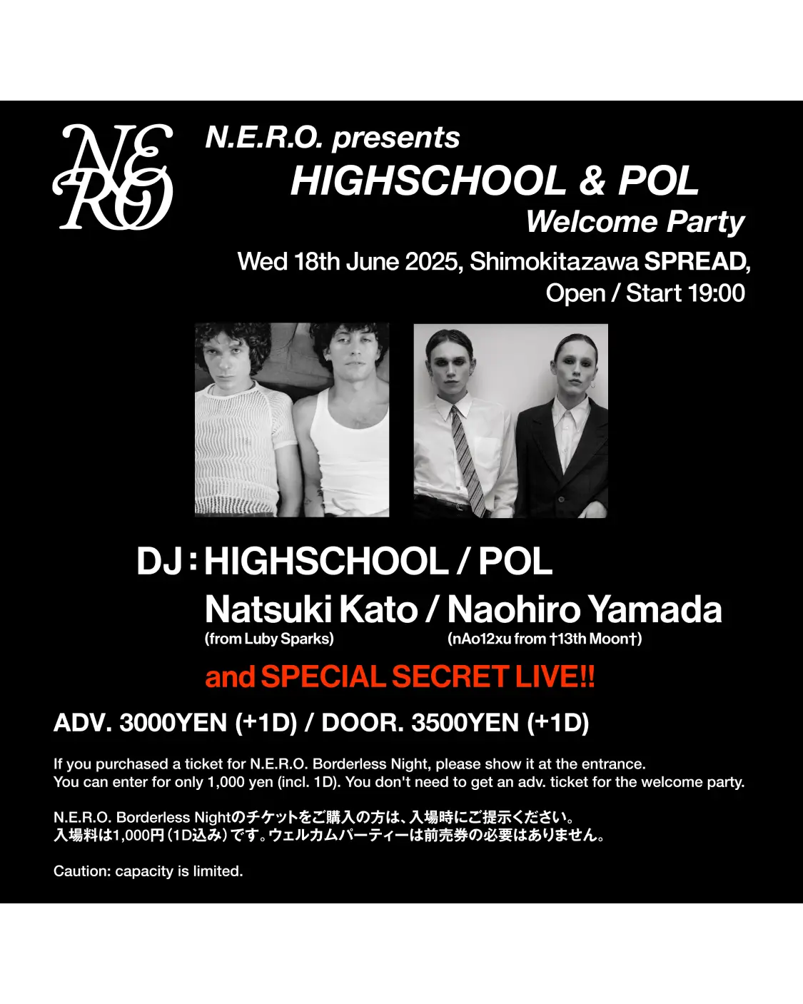ticket info